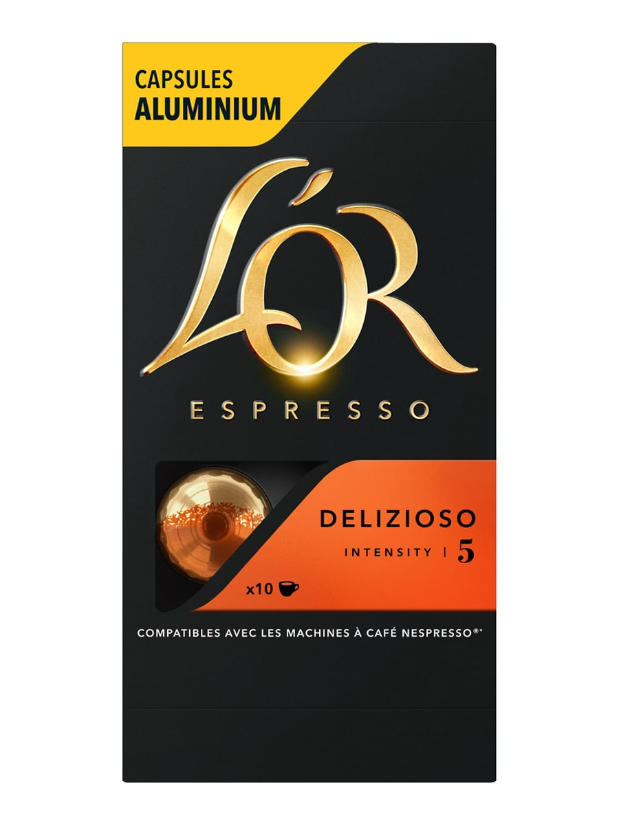 Кофе в капсулах L'or Espresso Delizioso, для системы Nespresso, 10 шт.