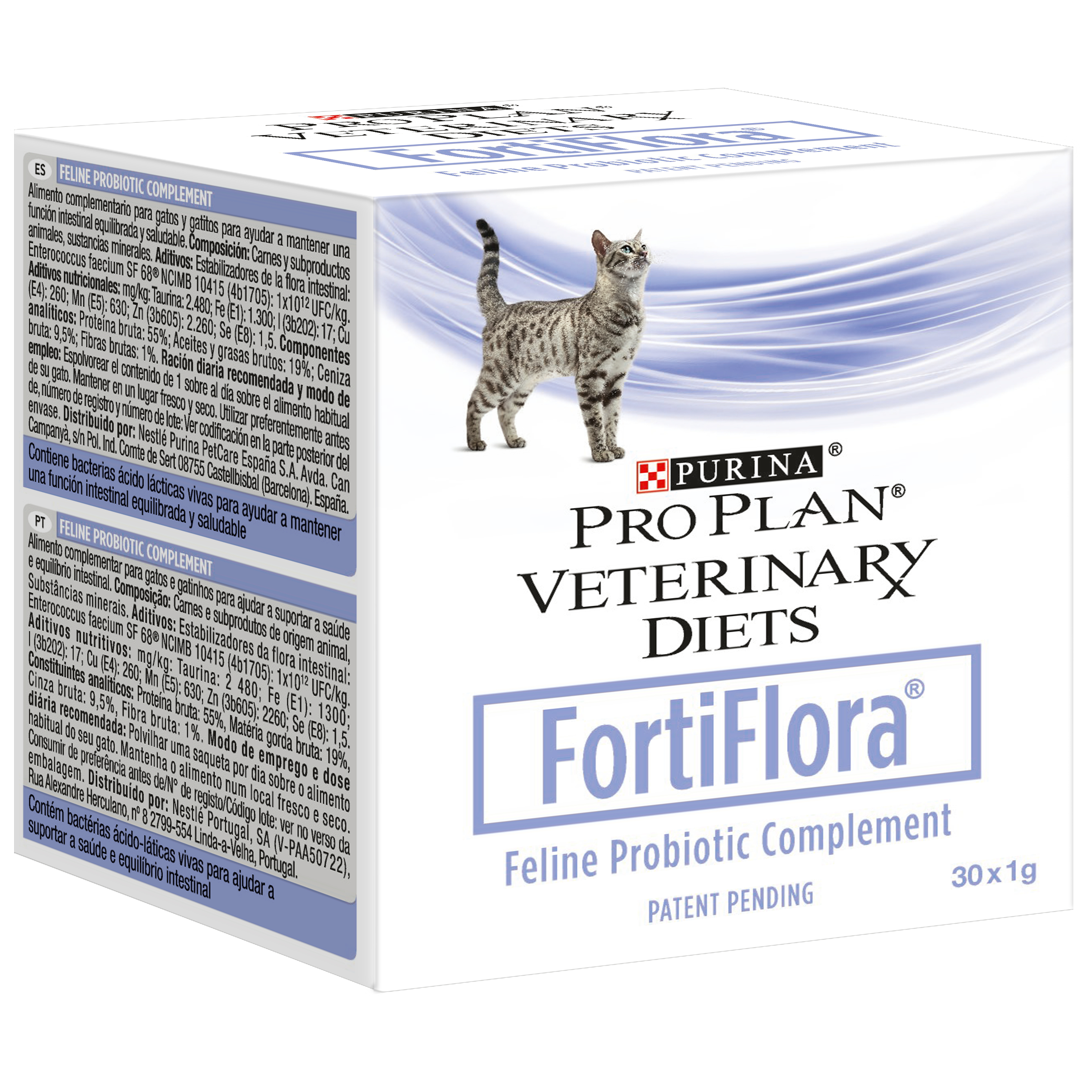 фото Пищевая добавка для кошек pro plan veterinary diets fortiflora, 30 г