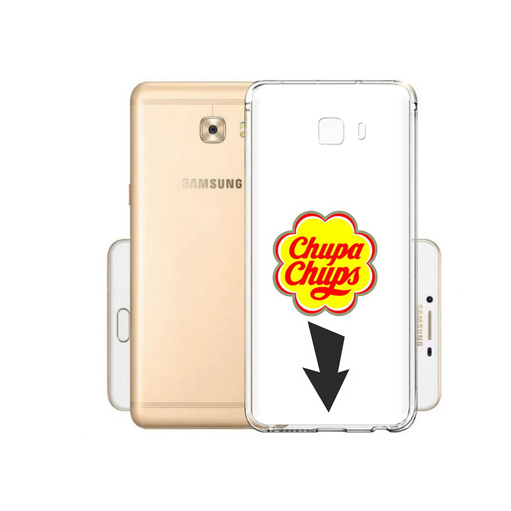 

Чехол MyPads Tocco для Samsung Galaxy C9 Pro чупа чупс, Прозрачный, Tocco