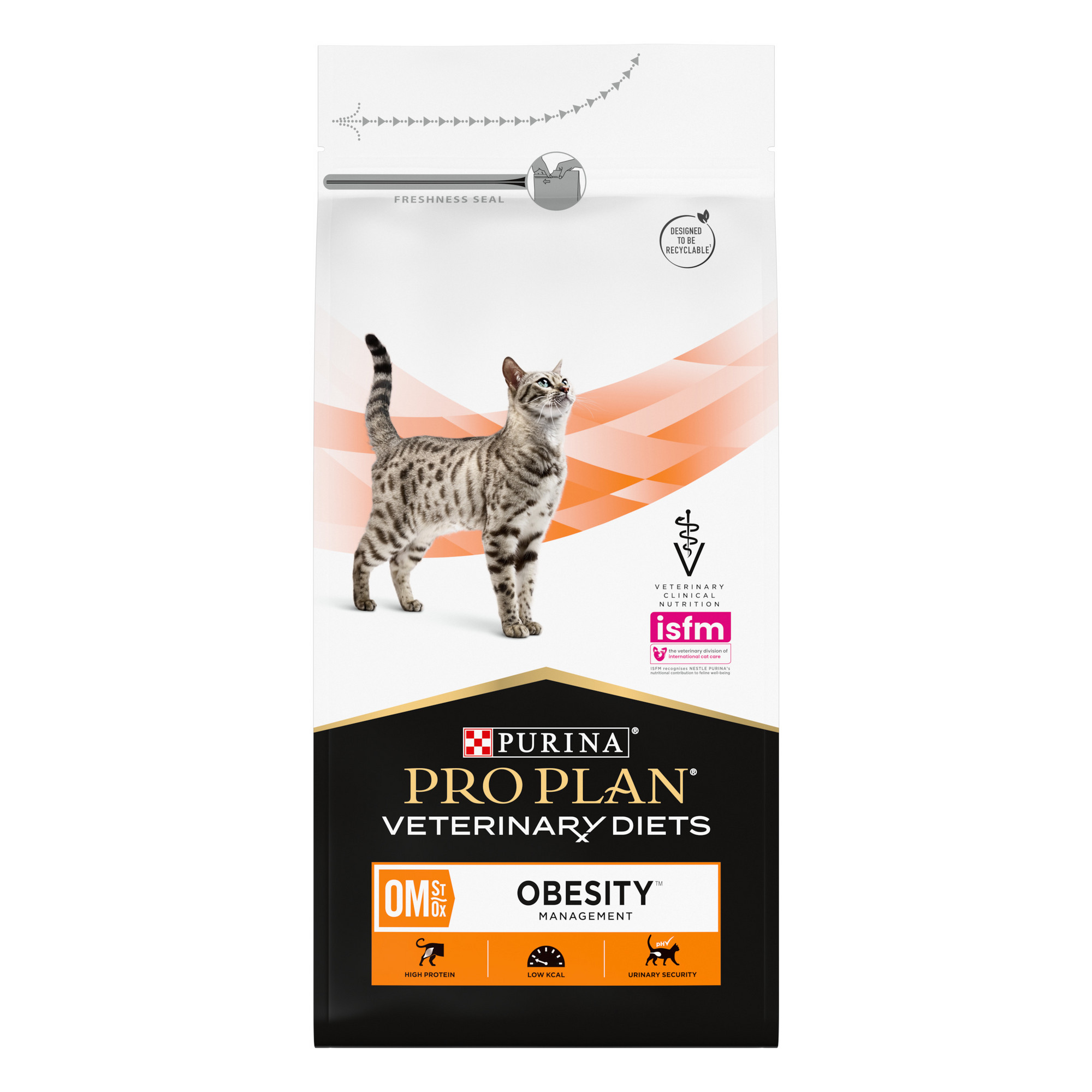 Сухой корм для кошек PRO PLAN VETERINARY DIETS OM при ожирении, 1,5 кг