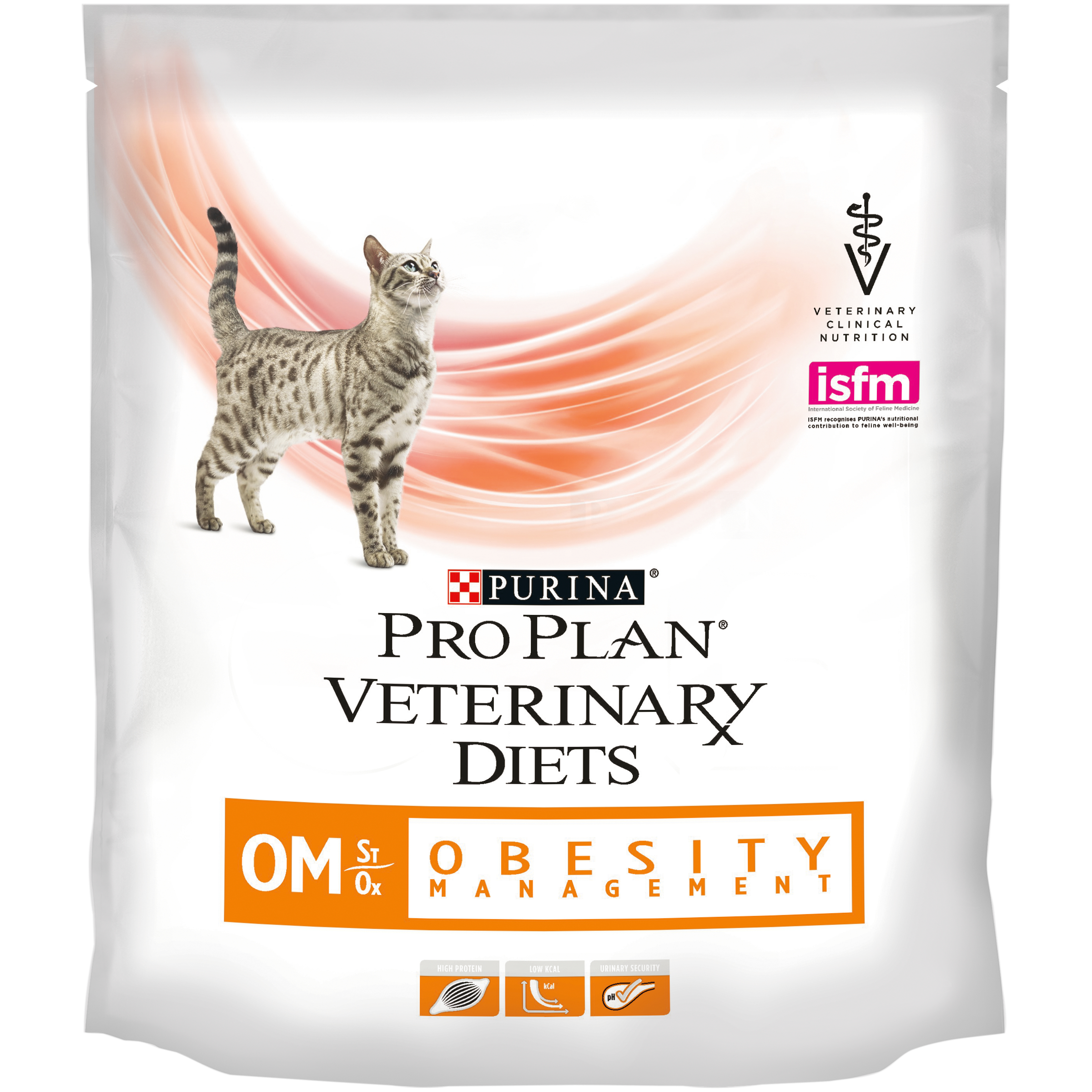 фото Сухой корм для кошек pro plan veterinary diets om obesity management, при ожирении, 0,35кг