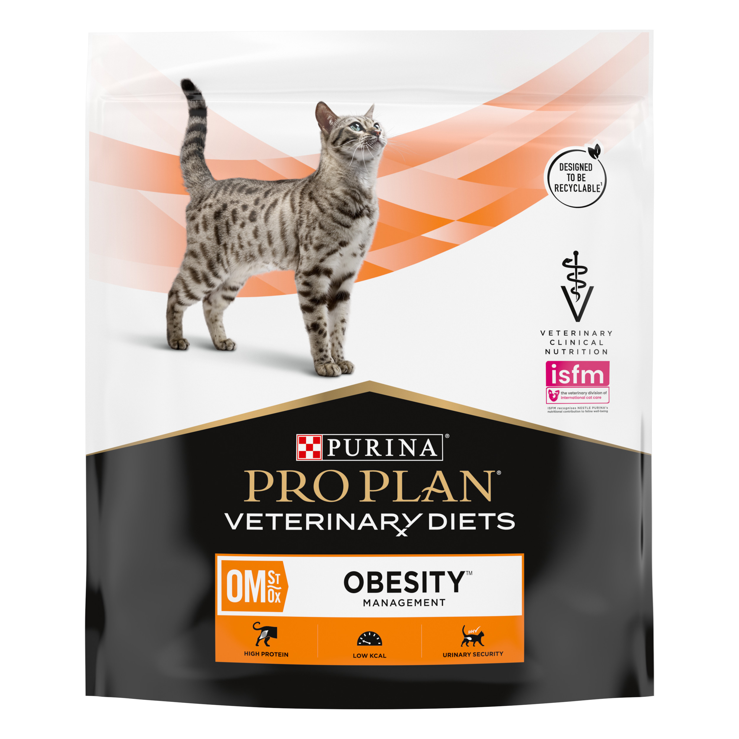 фото Сухой корм для кошек pro plan veterinary diets om obesity management, при ожирении, 0,35кг