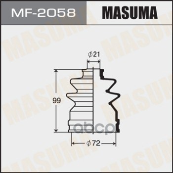 

MASUMA MF-2058 Пыльник ШРУСа