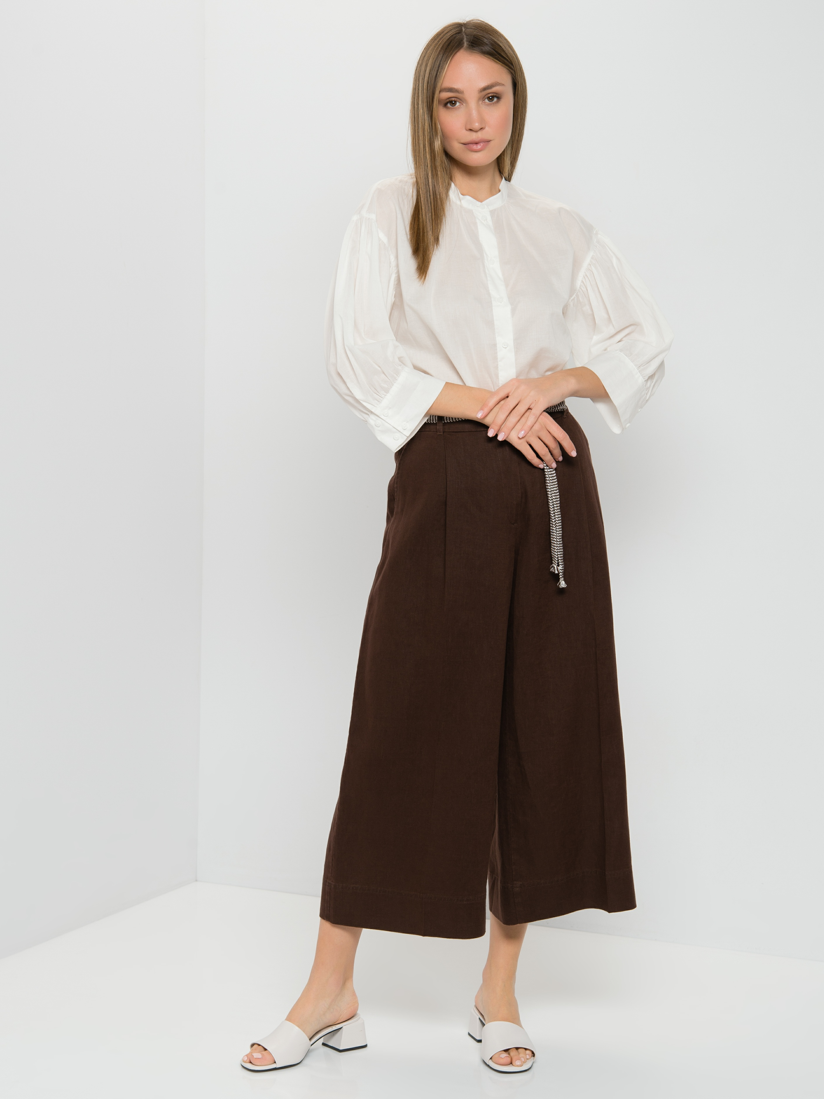 

Брюки женские Gerry Weber 720037-31273-70487 коричневые 38, 720037-31273-70487