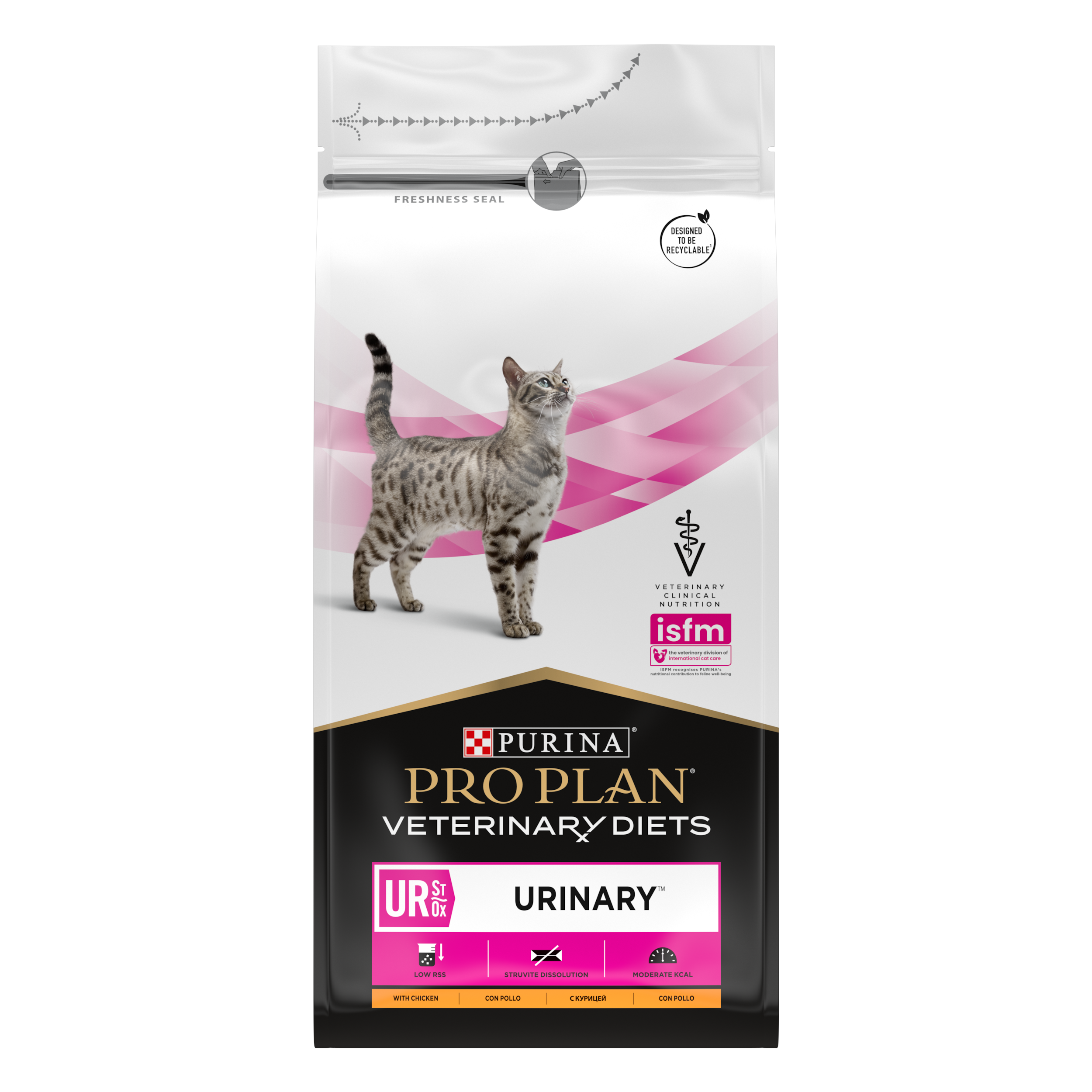 фото Сухой корм для кошек pro plan veterinary diets ur urinary, при мкб, курица, 1,5кг