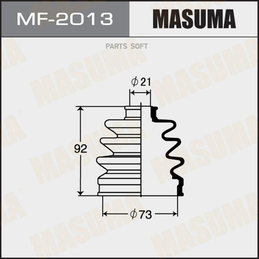 

MASUMA MF2013 Пыльник ШРУСа MAZDA 323 ASTINA VI (BJ) 1.4 01-04