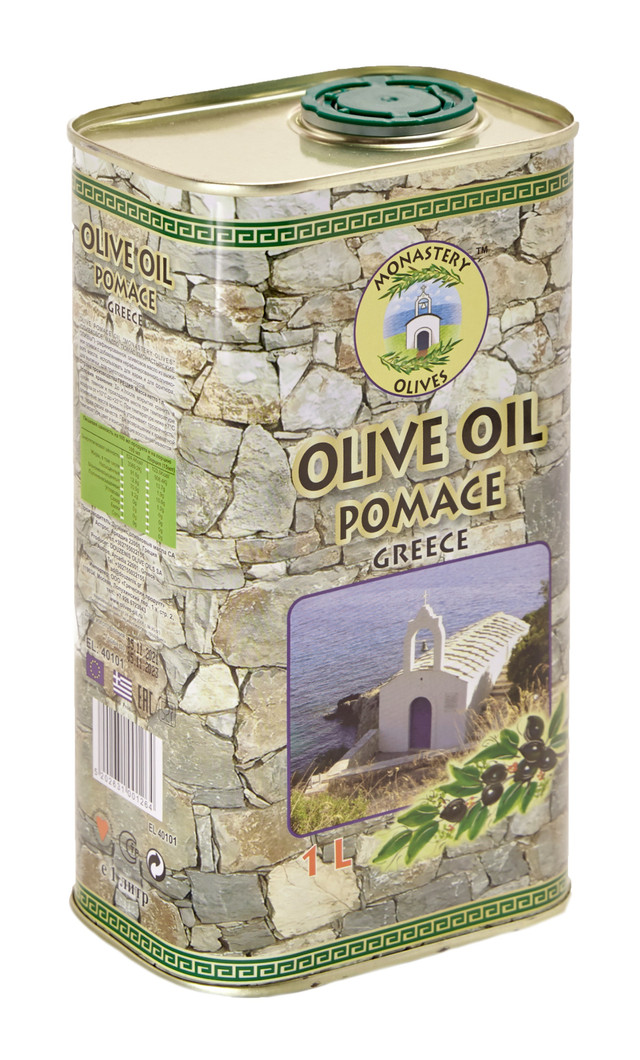 Оливковое масло "Монастырские оливы" Помас, 1000 мл.