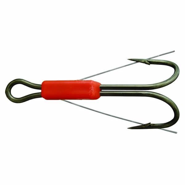 Крючки для рыбалки, двойник противозацепный Kuusamo № 2/0 (1 штука)