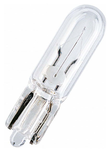 

Лампа W2,3W (2,3W) W2x4,6d стеклянный цоколь 12V 2723 4008321094834