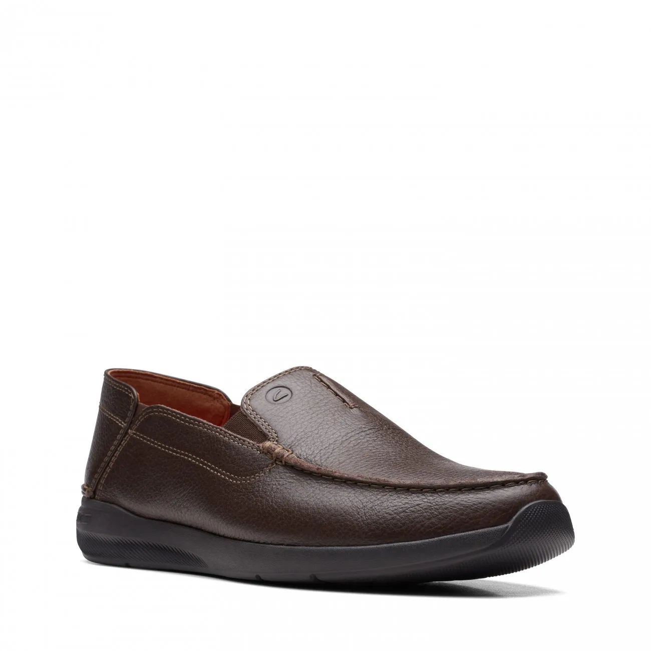 Полуботинки мужские Clarks 26170080 коричневые 41.5 EU