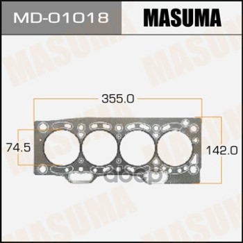 

MASUMA MD01018 Прокладка ГБЦ TOYOTA COROLLA 91-94, SPRINTER 91-94 (2E, 3E) толщина 1,60 мм