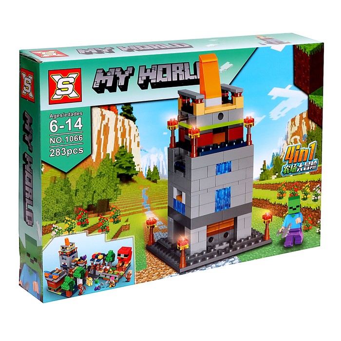

Конструктор Мой мир, 283 детали