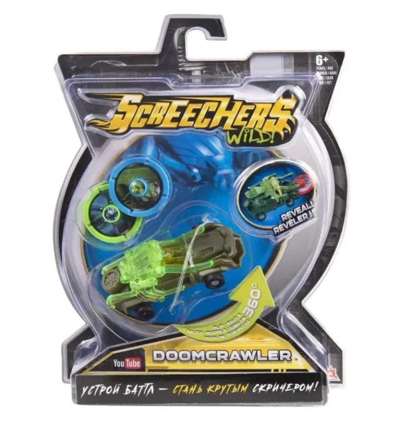 

Трансформер Screechers Wild! Doomcrawler 41788