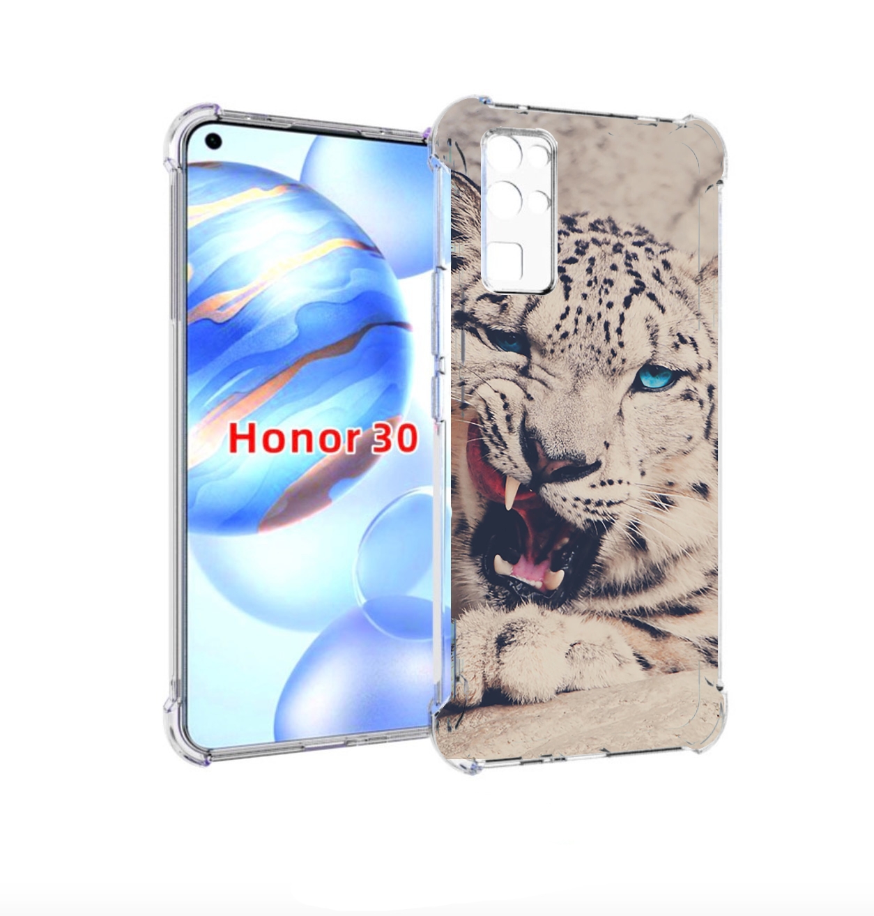 

Чехол бампер MyPads Барсюня для Honor 30 (BMH-AN10) противоударный, Прозрачный, Tocco