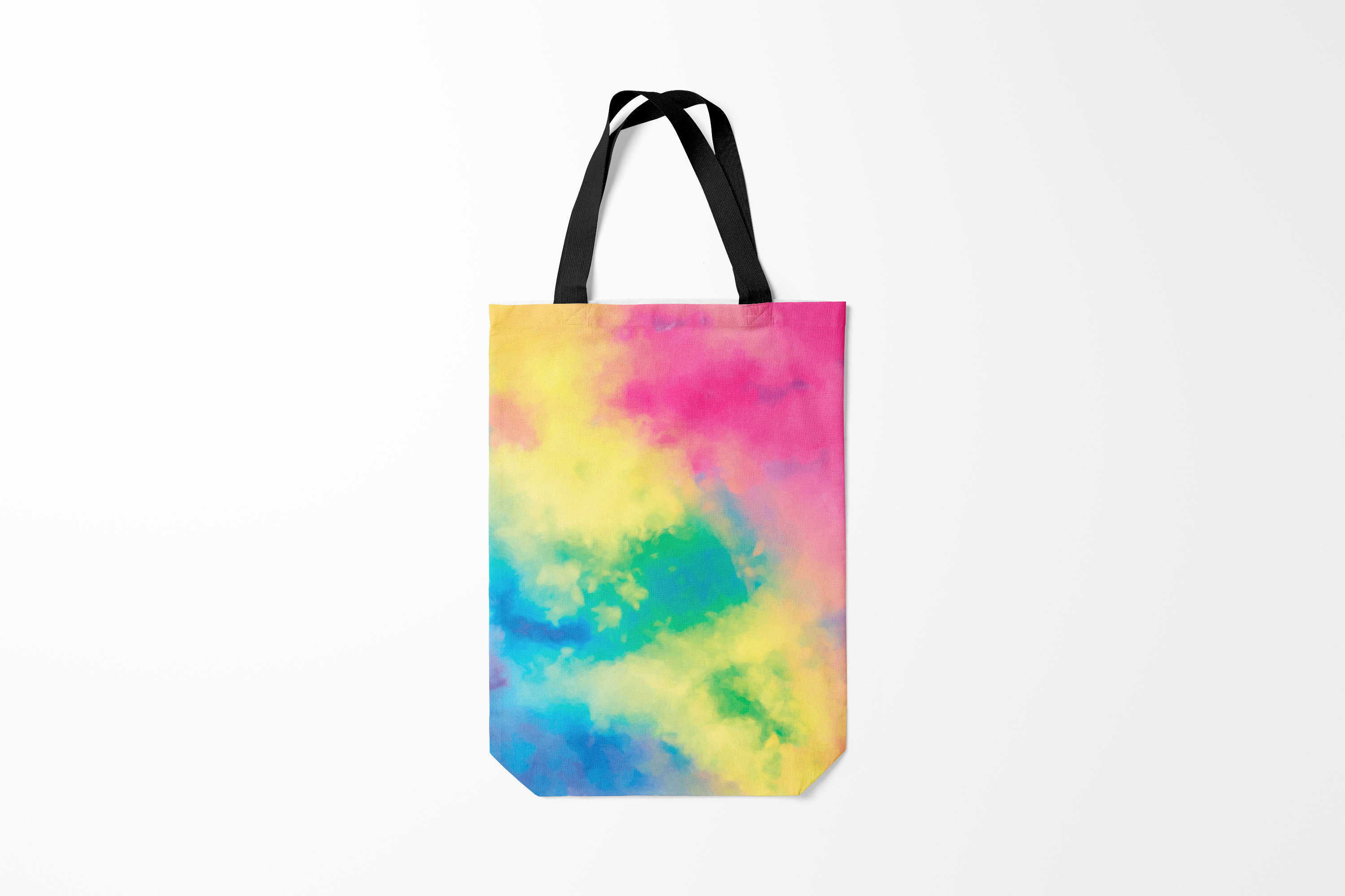 

Сумка шoппер унисекс Burnettie Tie Dye, черный, Tie Dye