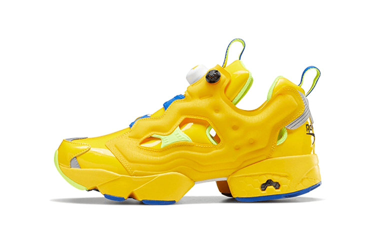 

Кроссовки унисекс Reebok minions x Instapump Fury желтые 42.5 EU, Желтый, minions x Instapump Fury