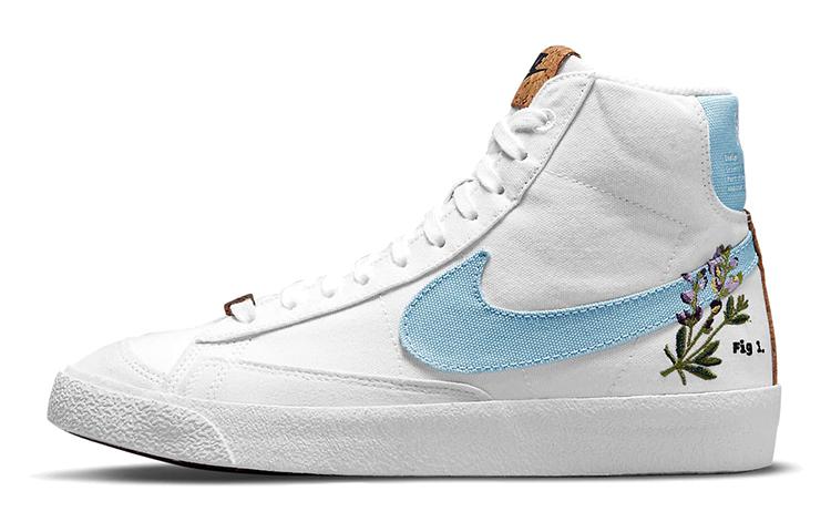 

Кеды унисекс Nike Blazer 77 GS белые 40 EU, Белый, Blazer 77 GS