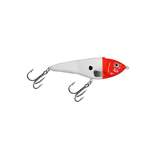 

Воблер AQUA РЕТРО Sinking 105mm, вес - 22,0g, цвет 016 (red head), 2 штуки, Белый;красный, Ретро