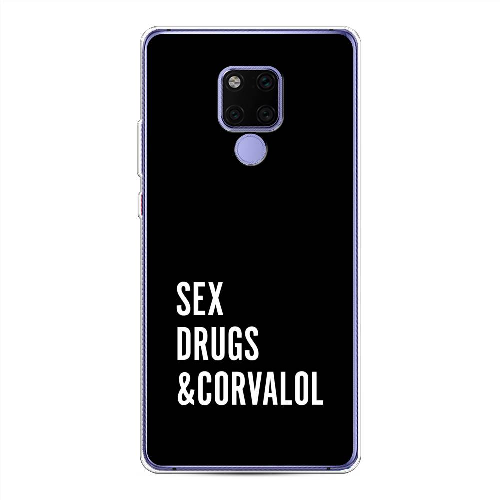 

Чехол для Huawei Mate 20X "Corvalol", Черный;серый;белый, 66950-6