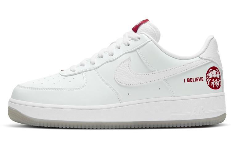 

Кеды унисекс Nike Air Force 1 Low I Believe Daruma белые 36 EU, Белый, Air Force 1 Low I Believe Daruma