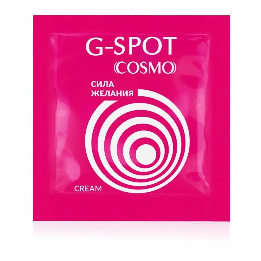 

Стимулирующий интимный крем для женщин Cosmo G-spot - 2 гр.