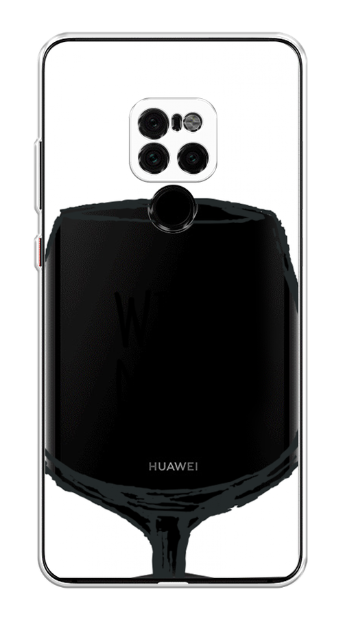 

Чехол на Huawei Mate 20 "Wine not white", Белый, 66850-6