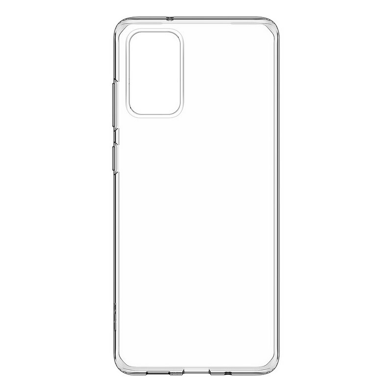 фото Силиконовая накладка на телефон ibox crystal для samsung galaxy a02s (прозрачный) nobrand