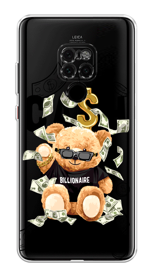 

Чехол на Huawei Mate 20 "Big cash", Черный;серый;бежевый, 66850-6
