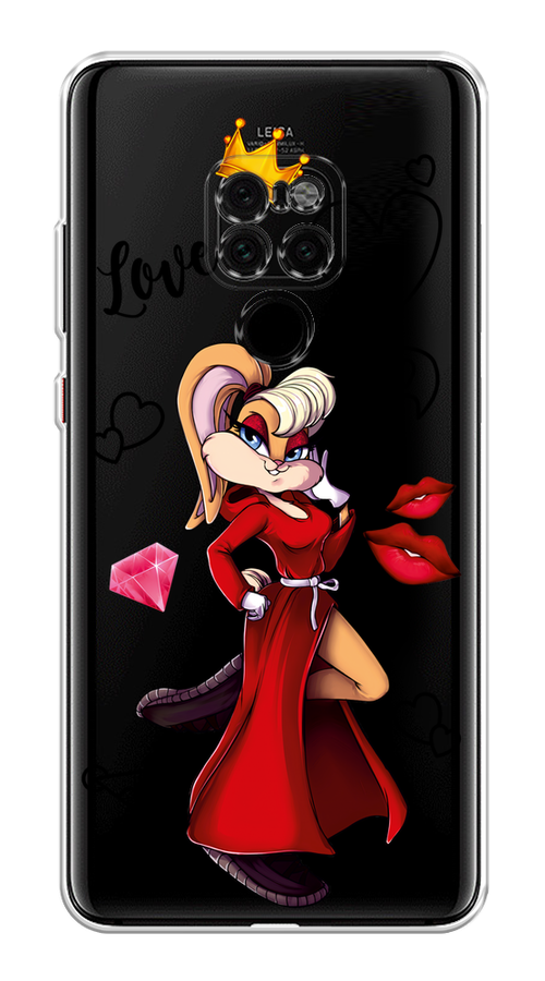 

Чехол на Huawei Mate 20 "Rich Lola Bunny", Красный;бежевый;оранжевый, 66850-6