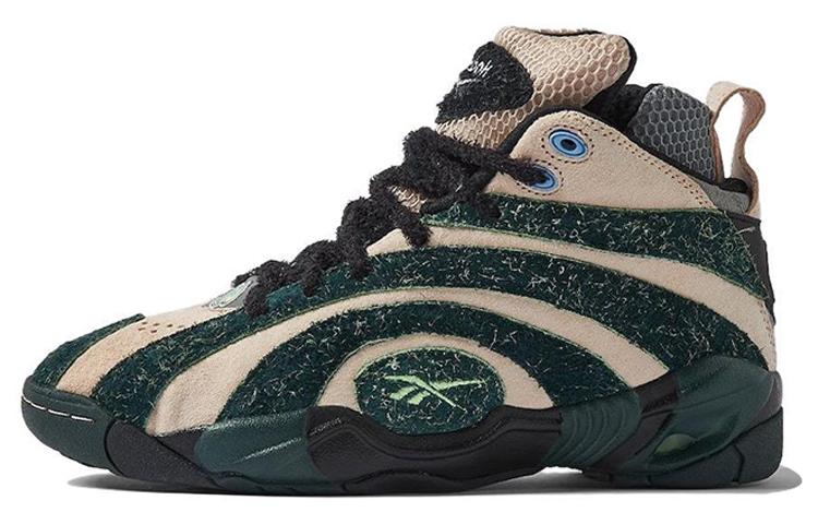 

Кроссовки унисекс Reebok Brain Dead x Shaqnosis зеленые 42.5 EU, Зеленый, Brain Dead x Shaqnosis