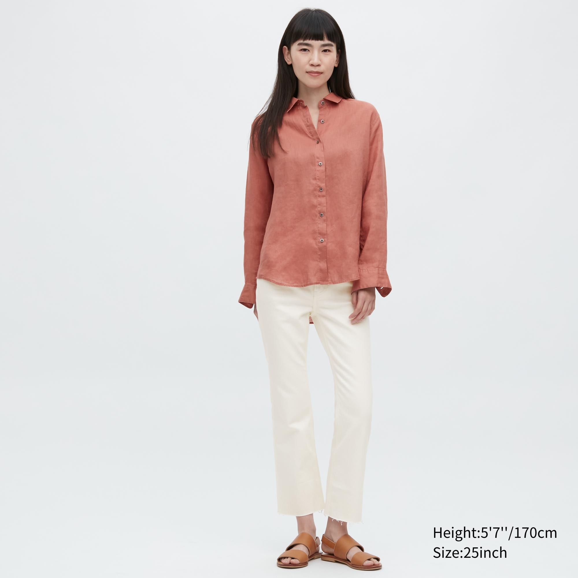 

Джинсы женские UNIQLO 458190COL01 белые 22 (доставка из-за рубежа), 458190COL01