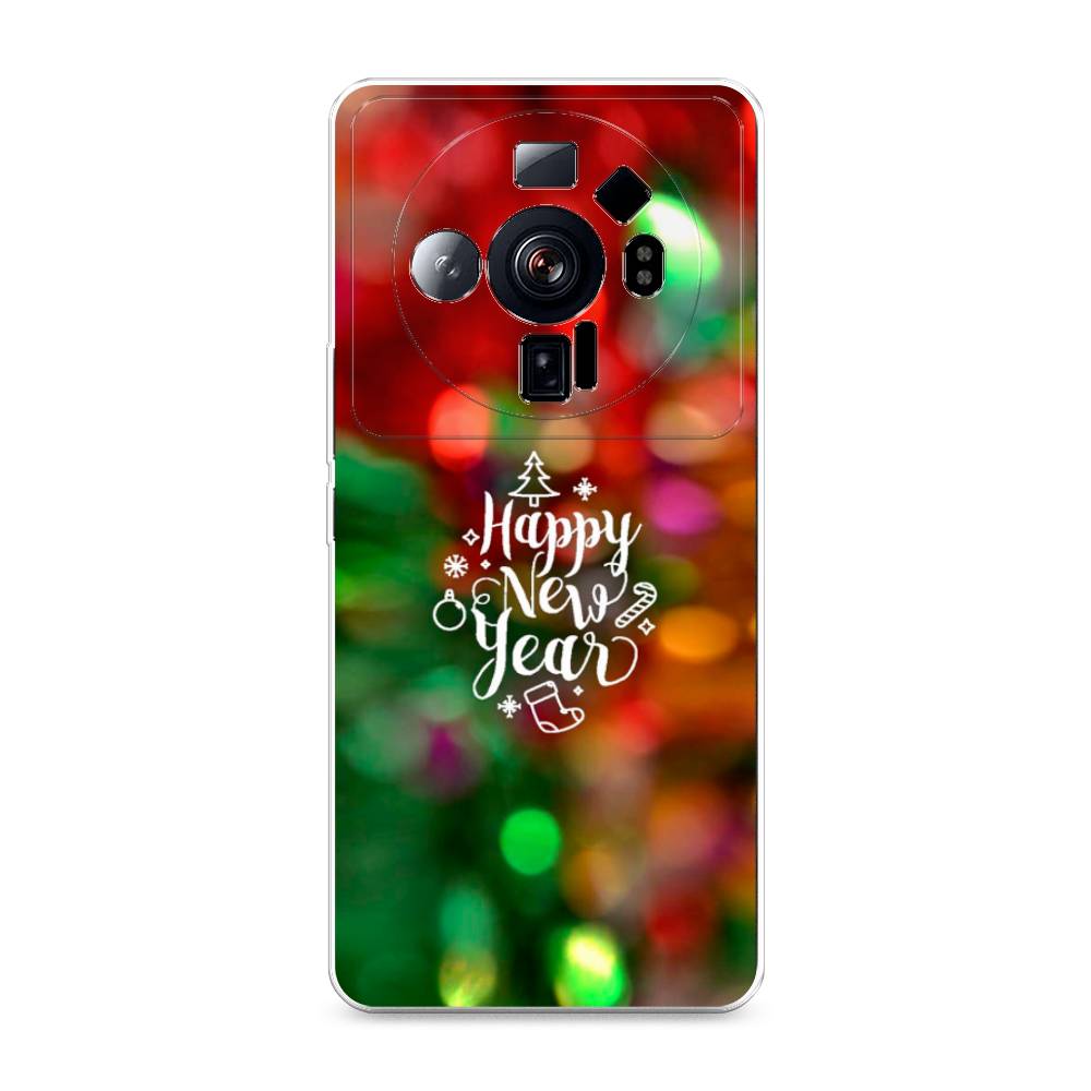 

Чехол на Xiaomi 12S Ultra "Новый Год на елке", Зеленый;красный;желтый, 314550-5
