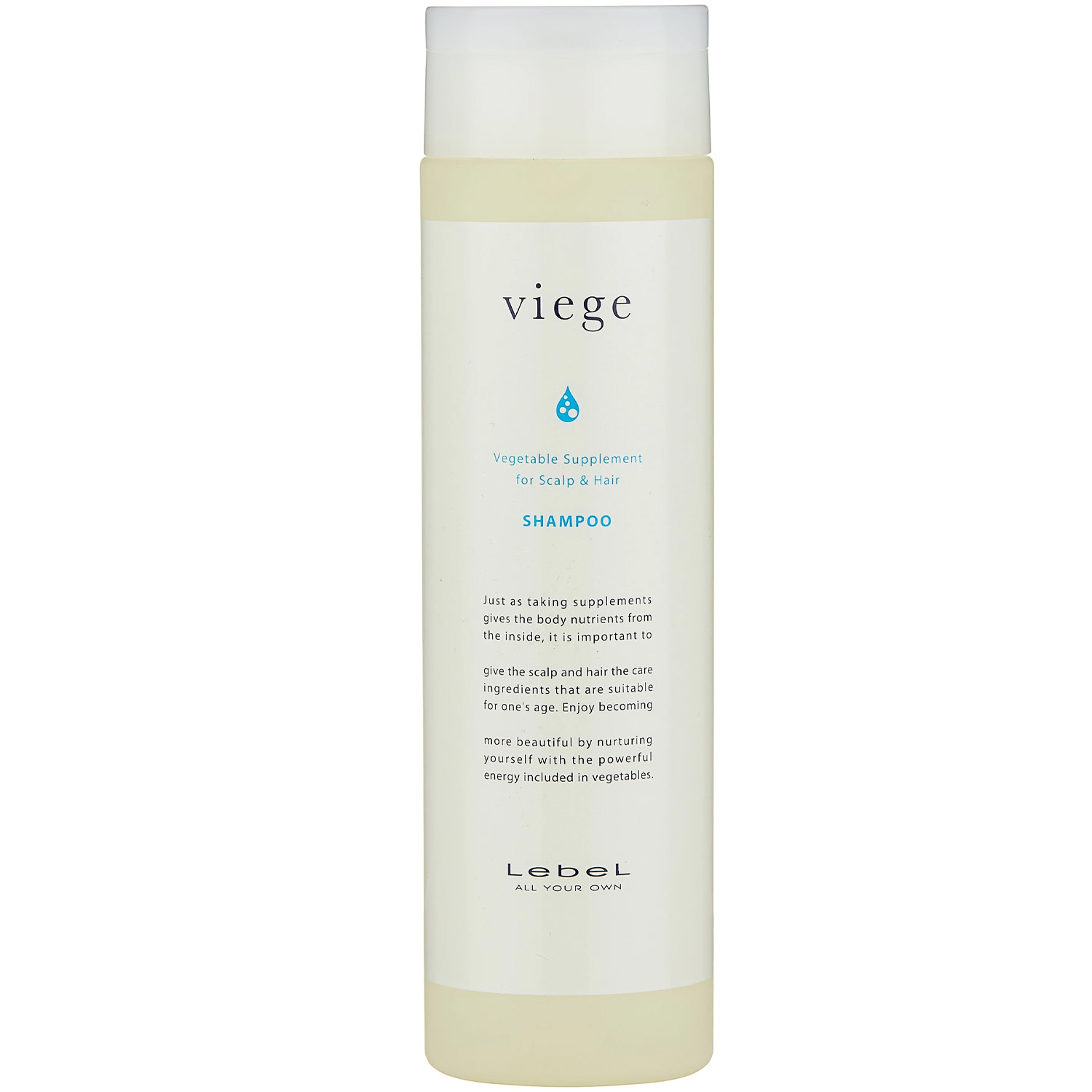 Шампунь LebeL Viege Shampoo 240 мл защитный мицеллярный шампунь для придания объема protective volumising shampoo 130452 1000 мл