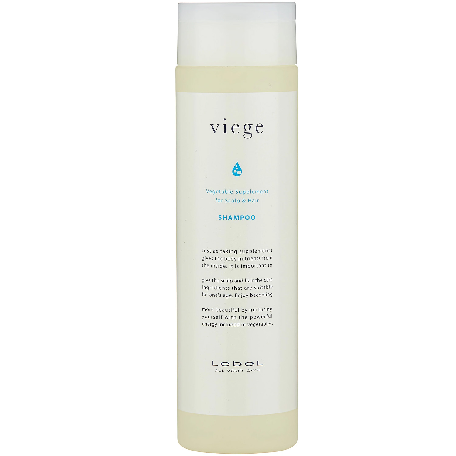 Шампунь LebeL Viege Shampoo 240 мл маска для объема волос viege treatment volume 5703 600 мл