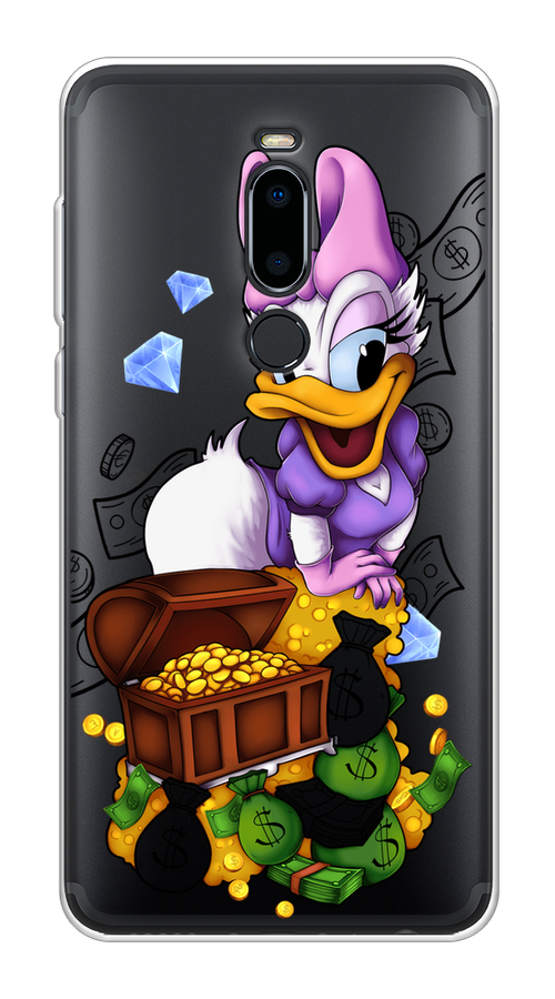 

Чехол на Meizu M8 "Rich Daisy Duck", Коричневый;белый;фиолетовый, 73150-6