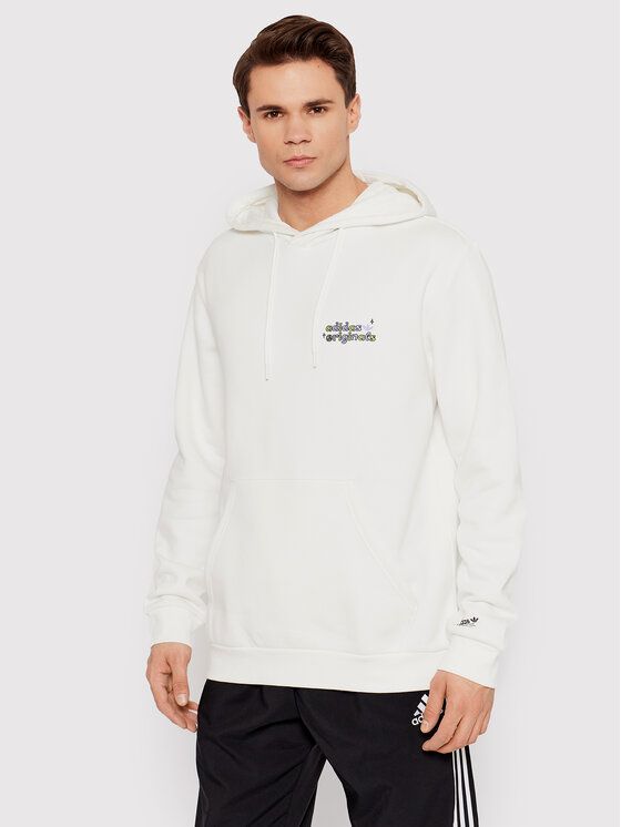 

Худи мужское Adidas 0000209040784 белое XL, Белый, 0000209040784