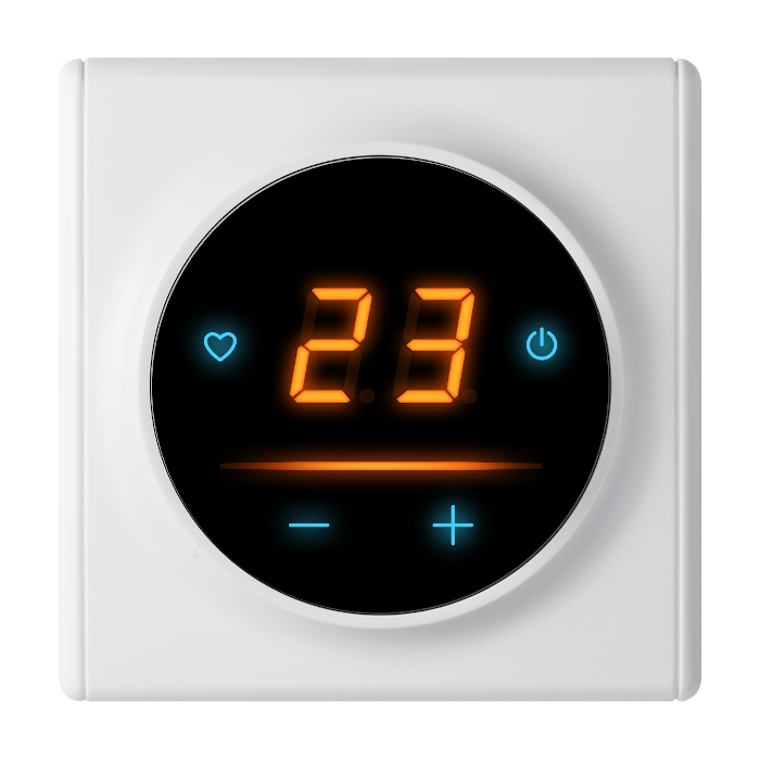 Терморегулятор OneKeyElectro c WiFi ОКЕ-20 для теплого пола белый 2199318
