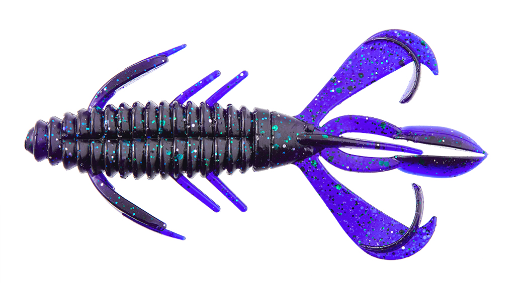 

Силиконовая приманка Lucky John Pro Series Bug 89 мм, T52, 6 шт., Синий;фиолетовый, Pro Series Bug