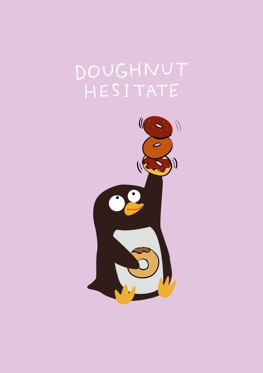 

Блокнот ИД Мещерякова Doughnut hesitate