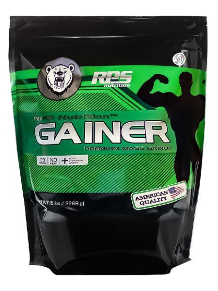 фото Гейнер rps nutrition premium mass gainer, 2268 г, almond cookies