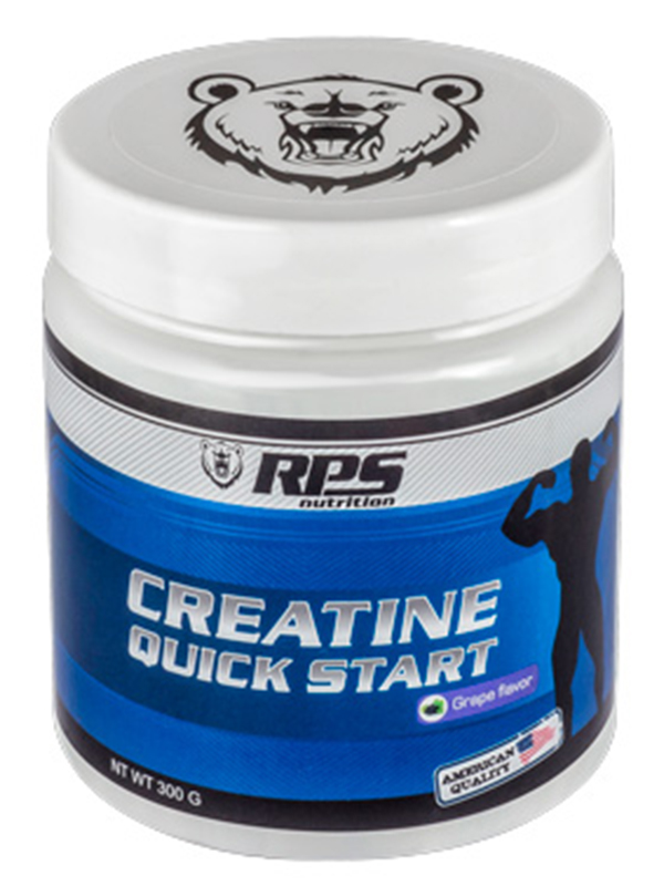 фото Креатин rps nutrition creatine quick start, 300 г, вишня