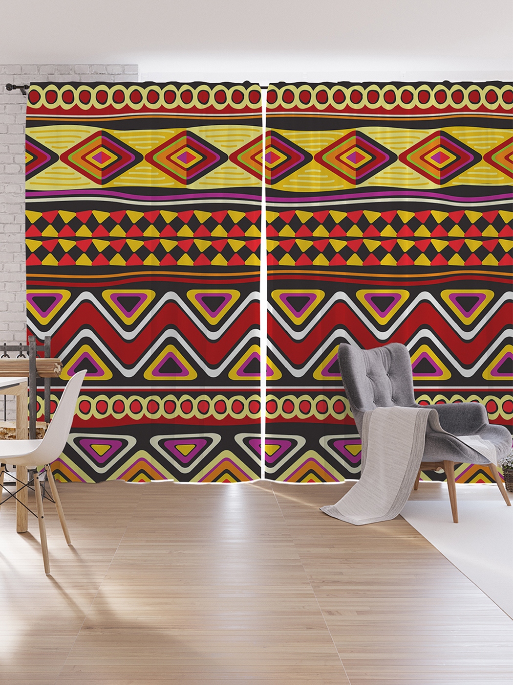 

Шторы под лён JoyArty «Африканское вдохновение», серия Oxford DeLux, 340х265 см, Шторы под лён «Африканское вдохновение», серия Oxford DeLux, 340х265 см