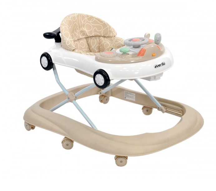 

Ходунки детские Everflo бежевый, WT715 beige