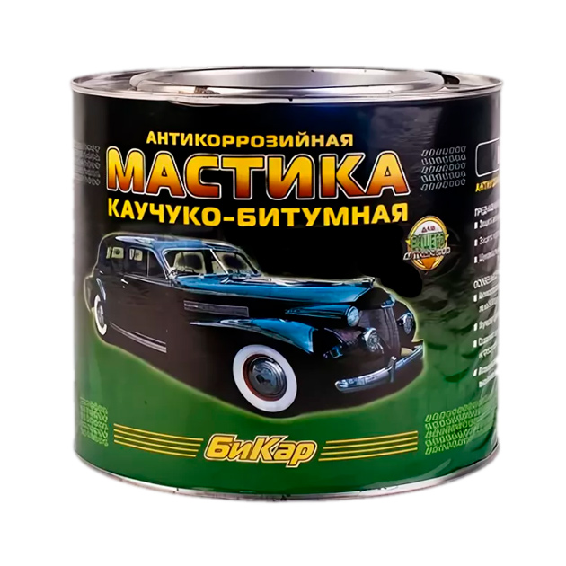 фото Мастика битумная противошумная 2,2кг бикар