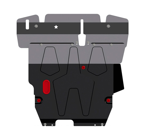 фото Защита картера и кпп mitsubishi lancer, мифаркопбиши лансер v-1,3 1,5 1,6 2,0 sport m/a, 2 sheriff