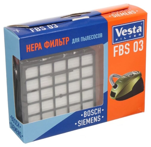 фото Фильтр для пылесоса vesta filter hepa fbs03