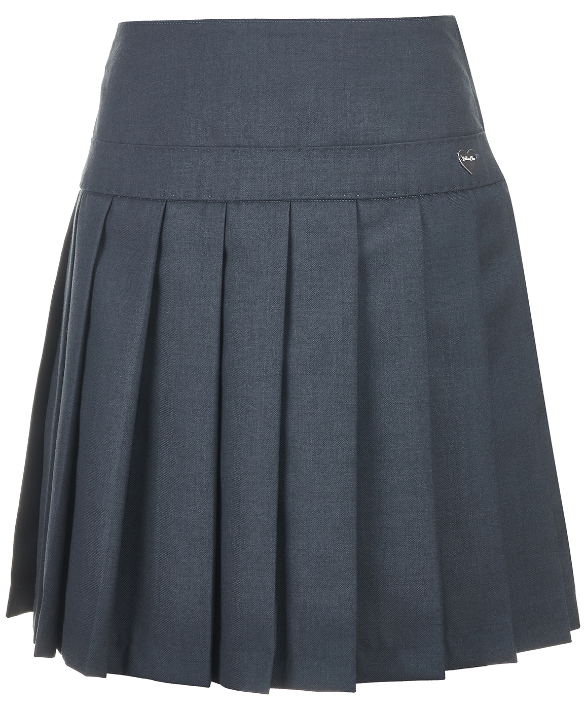 

Юбка для девочек Button Blue, цв. серый, р-р 164, 218BBGS61010100