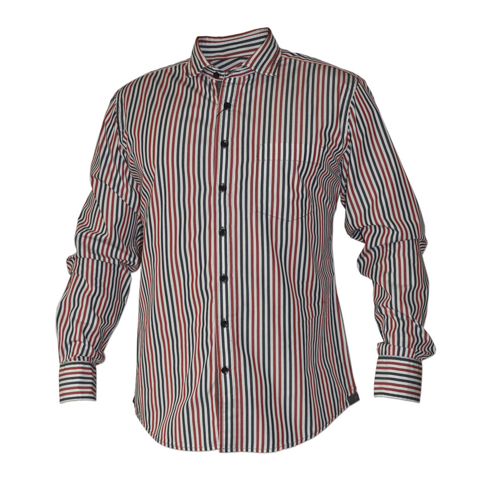 Рубашка мужская Styler 21-070 разноцветная XL