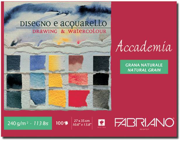 

Альбом для зарисовок Accademia, 35x27 см, 100 листов, 240 г/м2