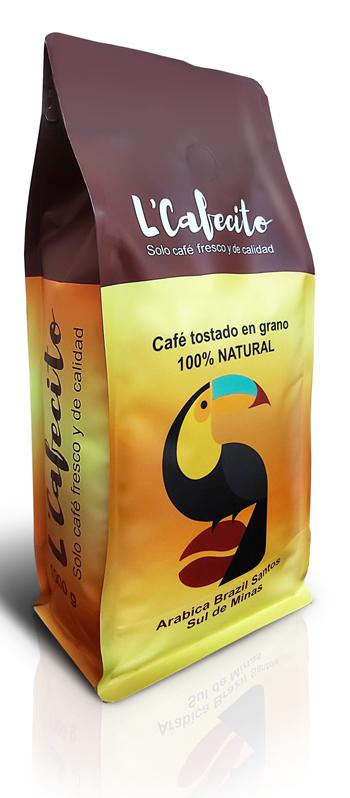 

Кофе L'Cafecito Arabica brazil santoa sul de minas обжаренный 1000 г